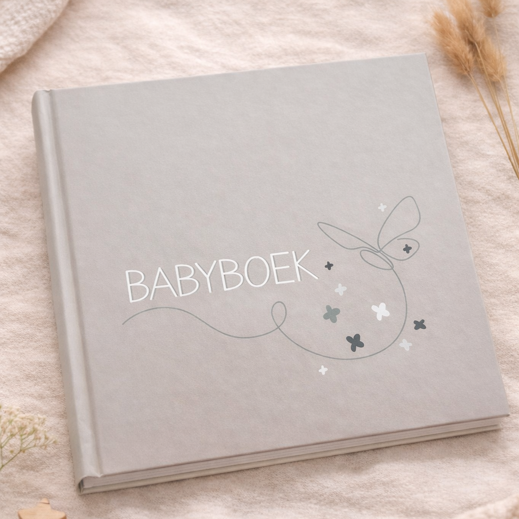 Babyboek- Creme