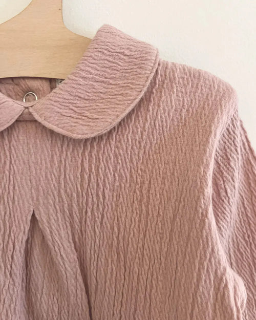 Crinkle Top - Roze