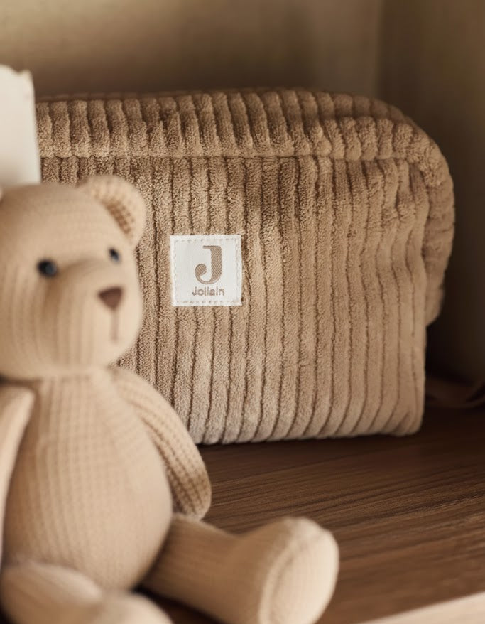 Etui Cloudy Rib - Milky Coffee