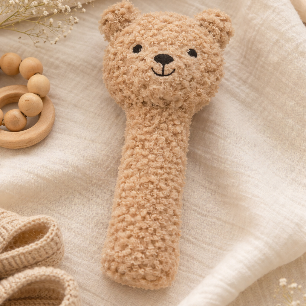 Rammelaar Teddy Beer - Biscuit