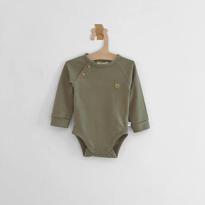 Romper Slub Jersey - Khaki
