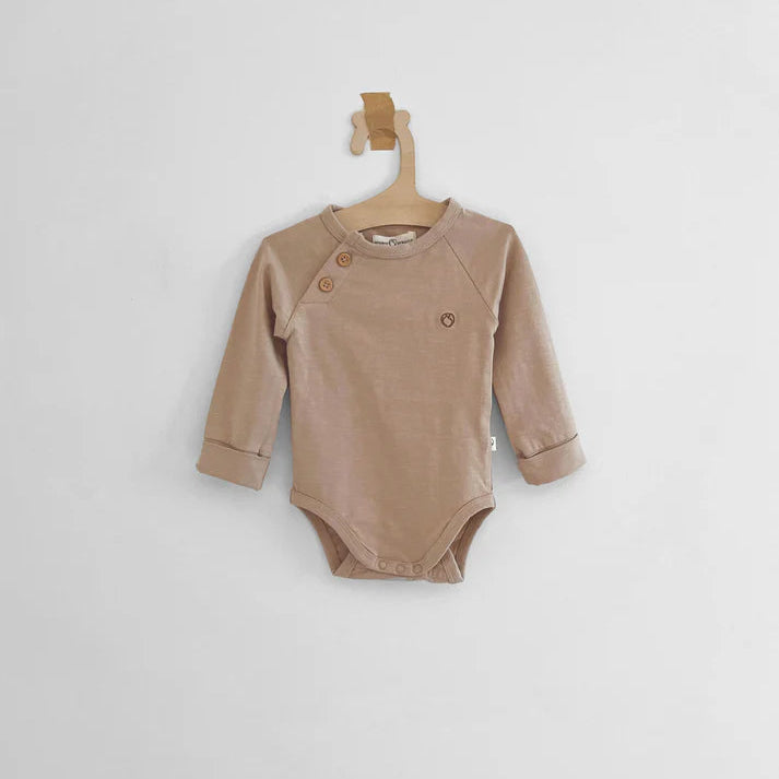 Romper Slub Jersey - Taupe