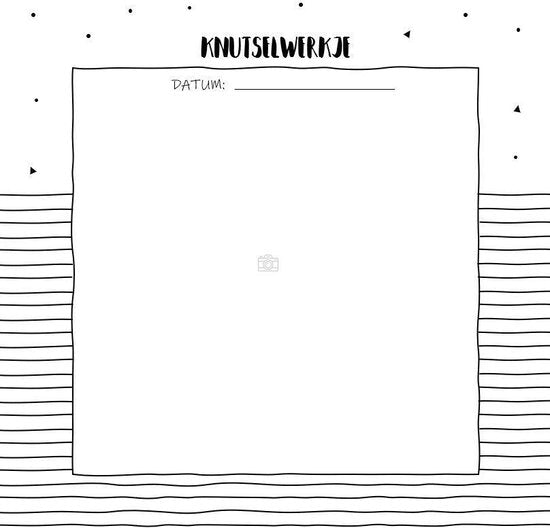 Baby’s eerste jaar invulboek – Zwart-wit