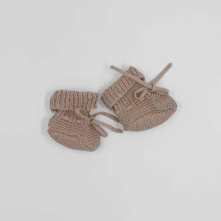 Slofjes Gebreid - Taupe