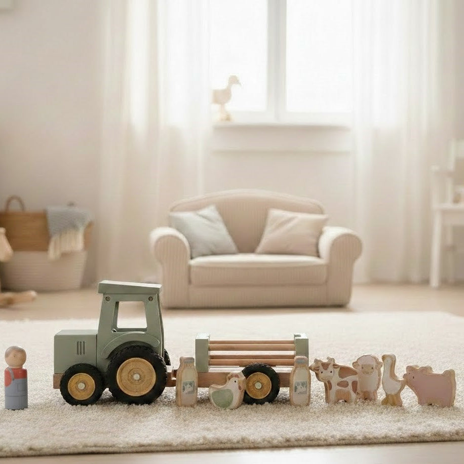 Tractor met trailer - Little Farm