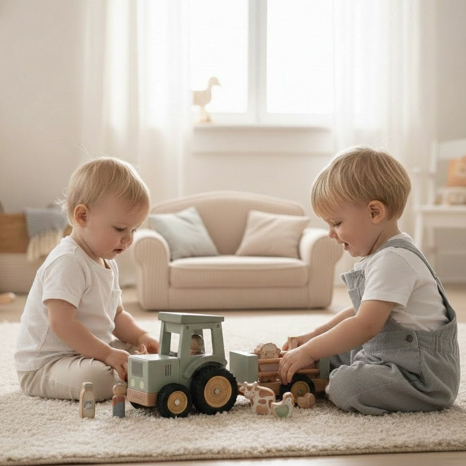 Tractor met trailer - Little Farm
