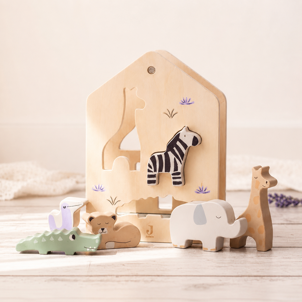 Houten Sorteerstoof - Jungle Jambo